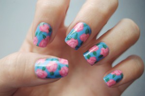 9 Simple and Easy Rose Nail Art Designs with Images | I Fashion Styles