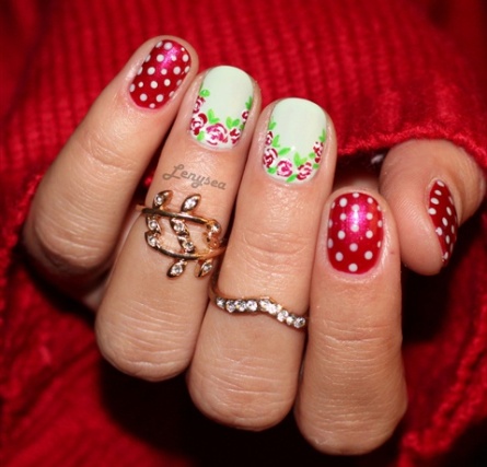 Top 9 Polka Dot Nail Paint Designs | I Fashion Styles