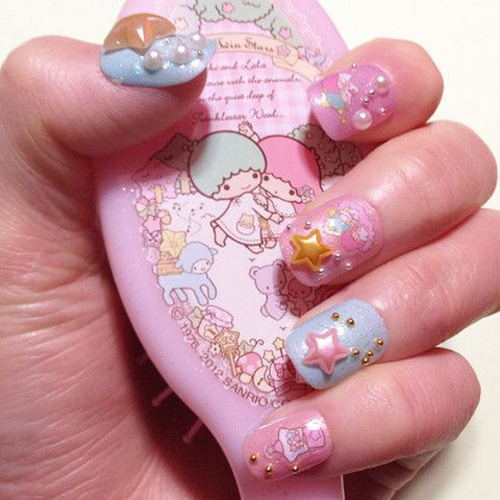 9 Cute Kawaii Nail Art Designs with Pictures | I Fashion Styles