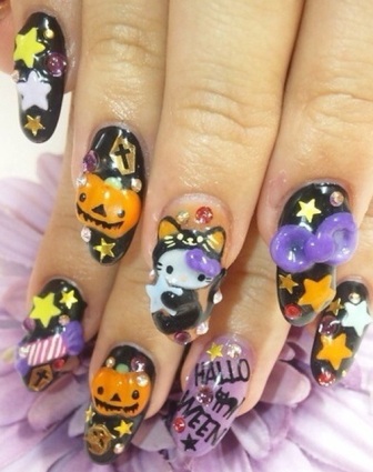 9 Cute Kawaii Nail Art Designs with Pictures | I Fashion Styles