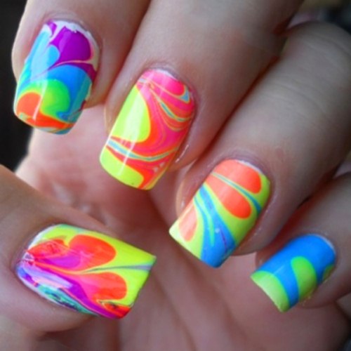 9 Best Neon Nail Art Designs with Pictures | I Fashion Styles