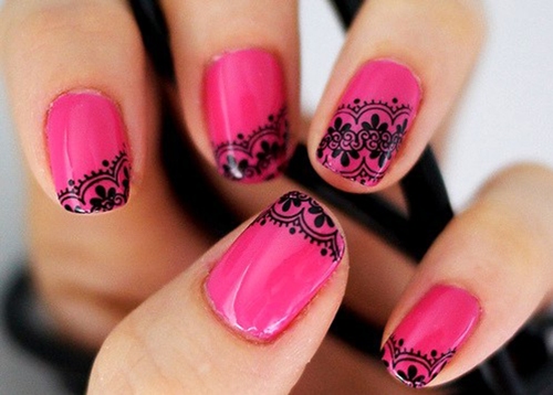 9 Best Pink Nail Art Designs | I Fashion Styles