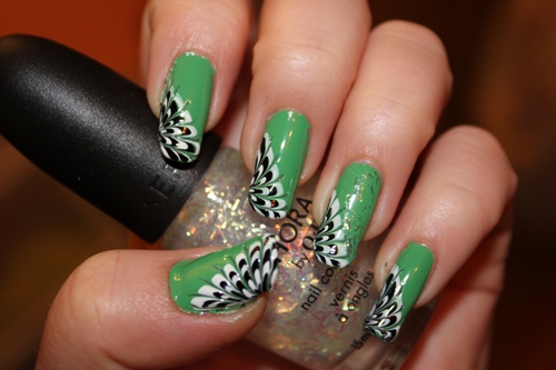 Top 9 Peacock Nail Art Designs | I Fashion Styles