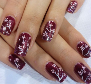 9 Best Cherry Blossom Nail Art Designs | I Fashion Styles