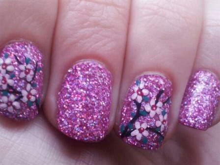 9 Best Cherry Blossom Nail Art Designs | I Fashion Styles