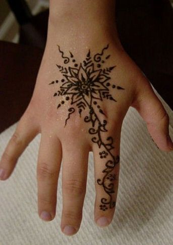 30+ Adorable Mehndi Designs for Kids (Little Princesses)