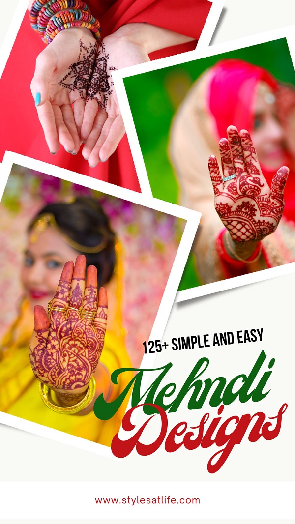 125+ Simple and Easy Mehndi Designs for All Occasions