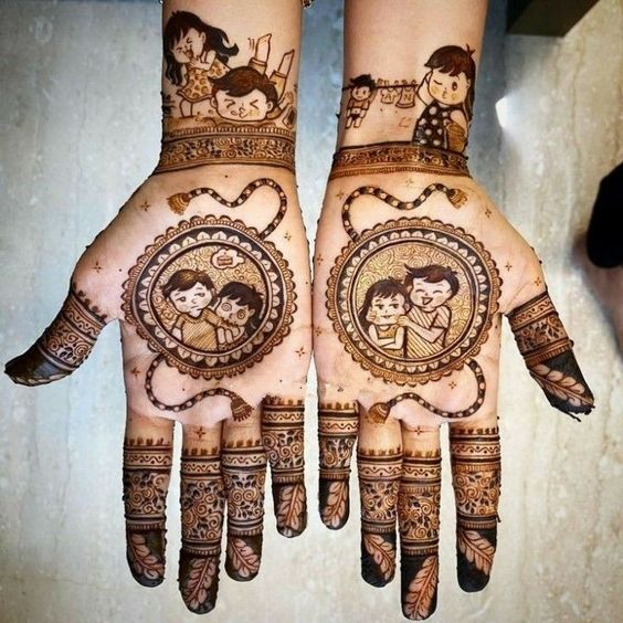 10+ Most Alluring Mehndi Designs for Raksha Bandhan 2023