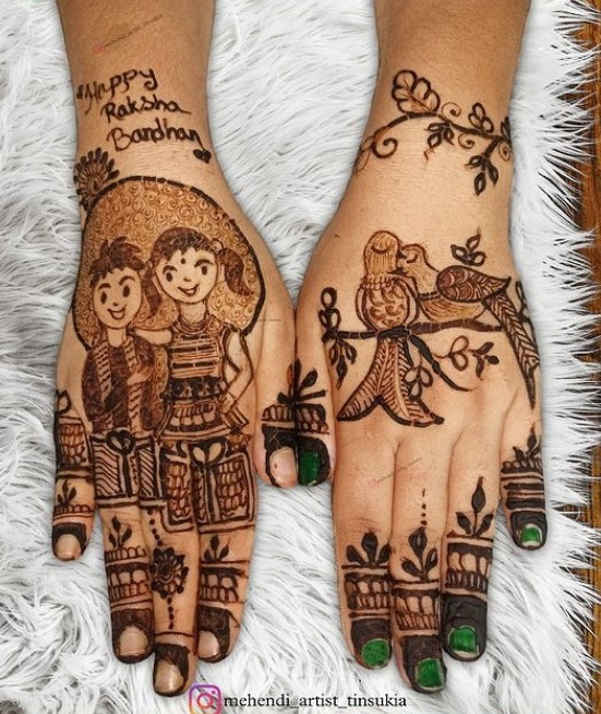 10+ Most Alluring Mehndi Designs for Raksha Bandhan 2023