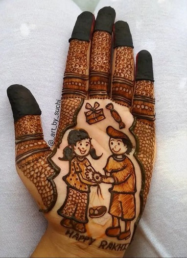10+ Most Alluring Mehndi Designs for Raksha Bandhan 2023