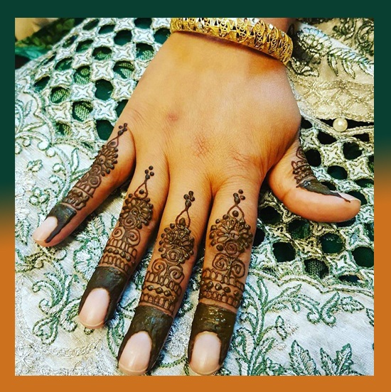 20 Best All Finger Mehndi Designs (2023 Latest Images)