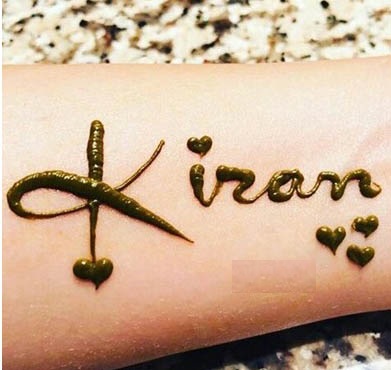 10 Inspiring K Letter Mehndi Designs Suitable for Anyone