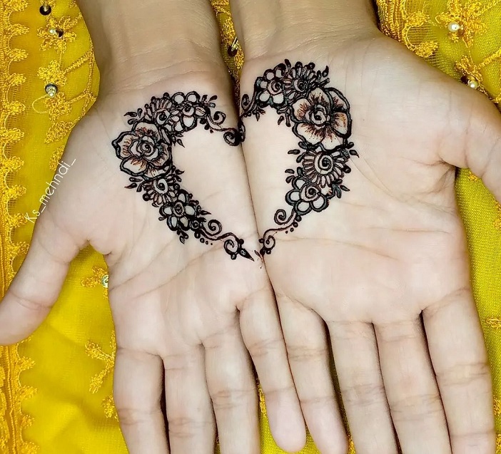 10 Trendy Heart Shaped Mehndi Designs for Every Occasion