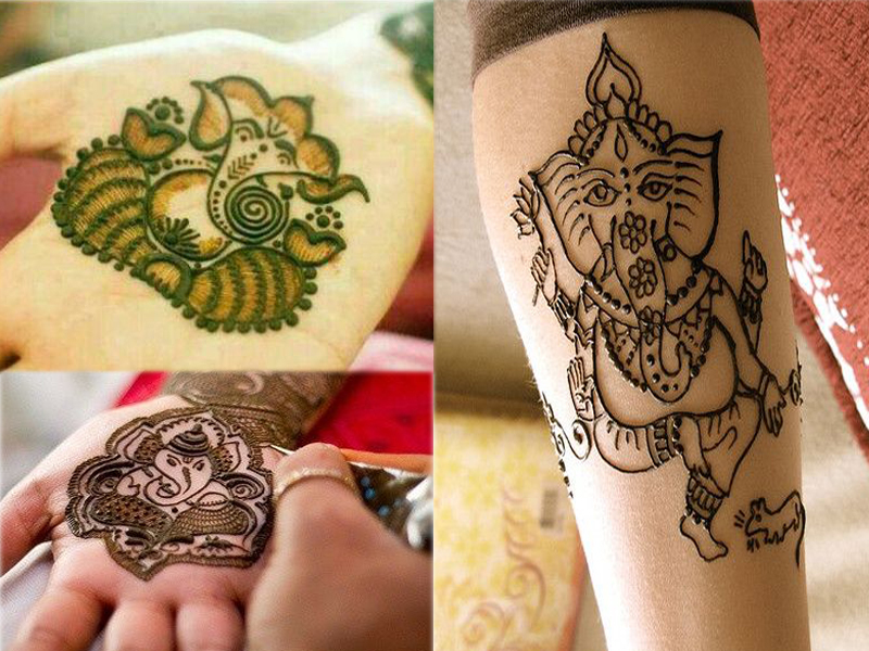 10 Adorable Ganesh Mehndi Designs for Festivals 2023