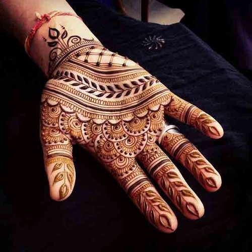 12 Simple Henna/Mehndi Designs for Men and Groom