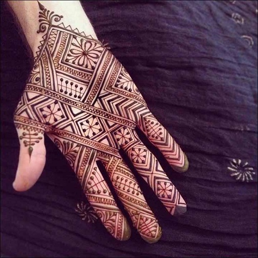 12 Simple Henna/Mehndi Designs for Men and Groom