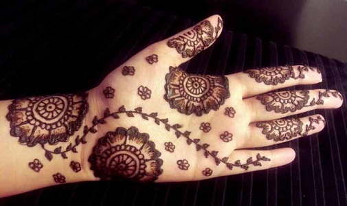 12 Simple Henna/Mehndi Designs for Men and Groom
