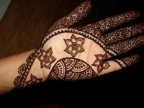 12 Simple Henna/Mehndi Designs for Men and Groom