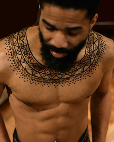 12 Simple Henna/Mehndi Designs for Men and Groom