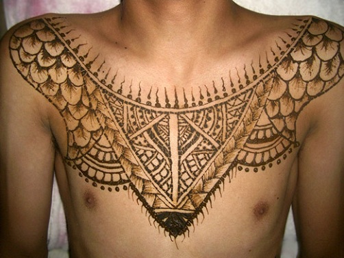 12 Simple Henna/Mehndi Designs for Men and Groom