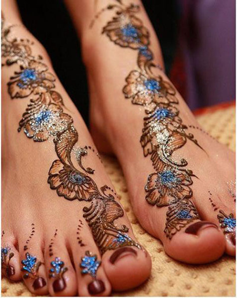 15+ Stylish Foot Mehndi Designs for Your Pretty Feet | Style At Life
