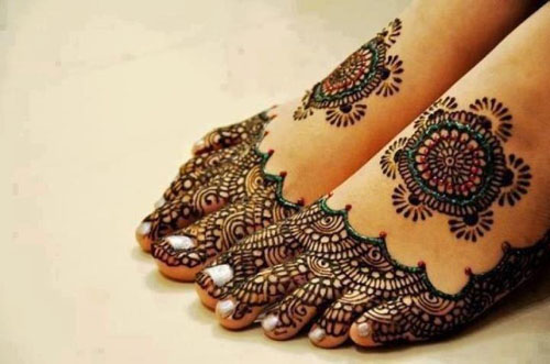 15+ Stylish Foot Mehndi Designs for Your Pretty Feet | Style At Life
