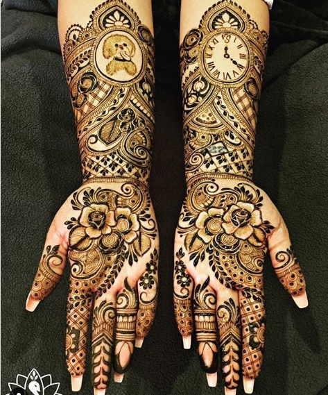 25 Elegant Full Hand Mehndi Designs for Brides-to-Be 2023