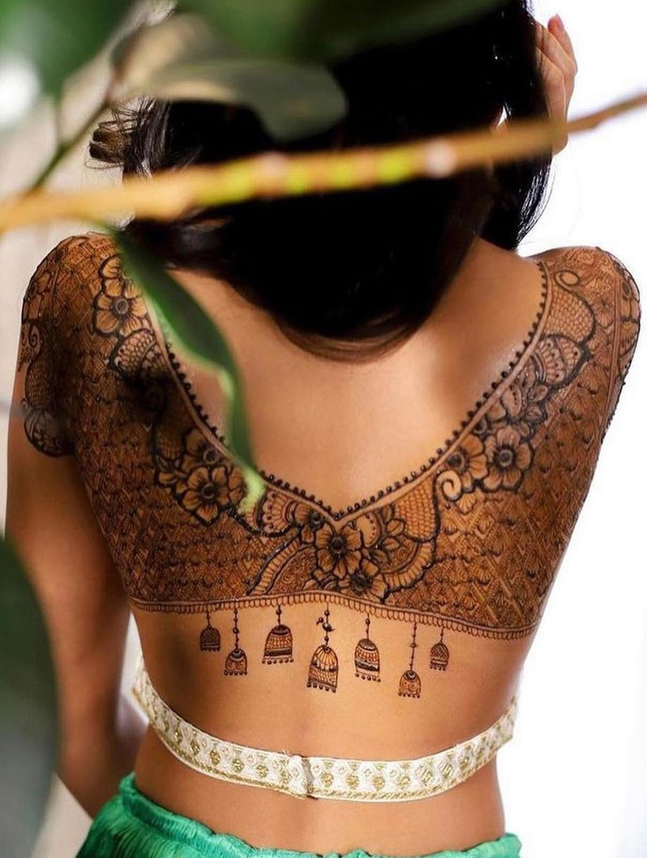 15 Marvelous Blouse Mehndi Designs You Can Try In 2023