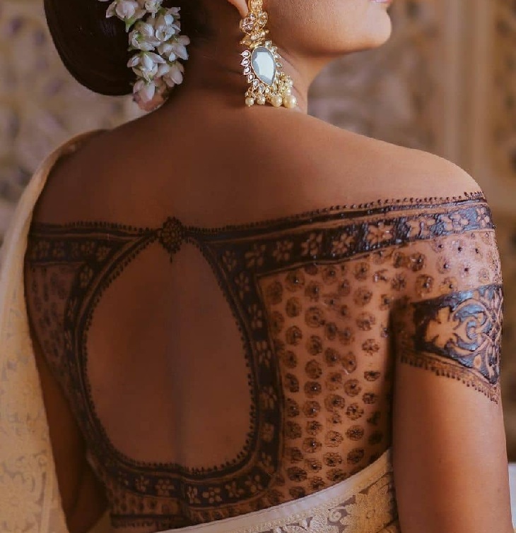 15 Marvelous Blouse Mehndi Designs You Can Try In 2023