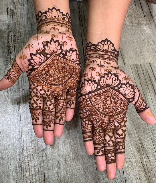 15 Latest Designer Mehndi Designs with Images | I Fashion Styles