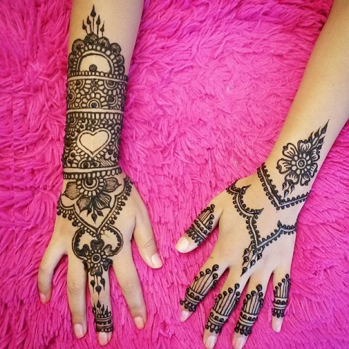 15 Latest Designer Mehndi Designs with Images | I Fashion Styles