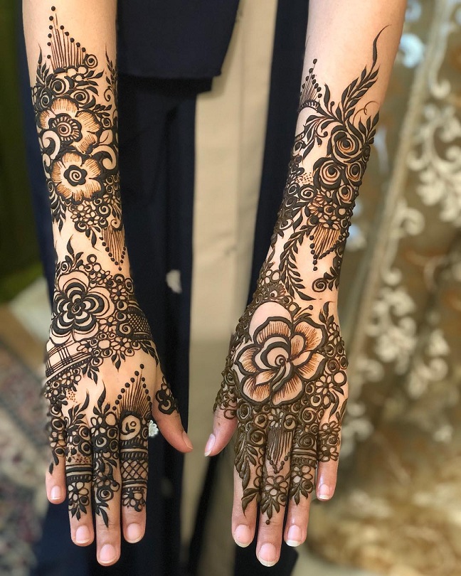 Top 10 Attractive Khaleeji Mehndi Designs 2023 | I Fashion Styles