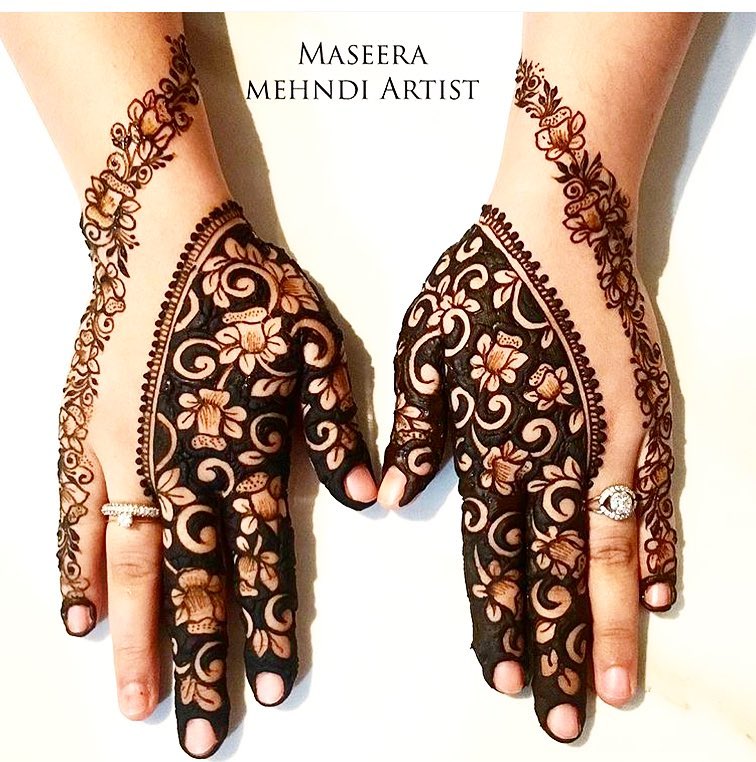 Top 10 Attractive Khaleeji Mehndi Designs 2023 | I Fashion Styles