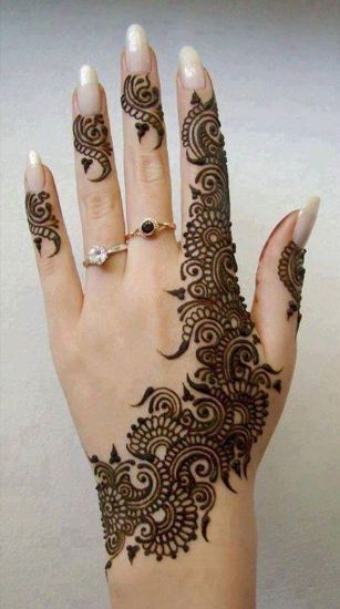 15 Best Engagement Mehndi Designs with Images | I Fashion Styles