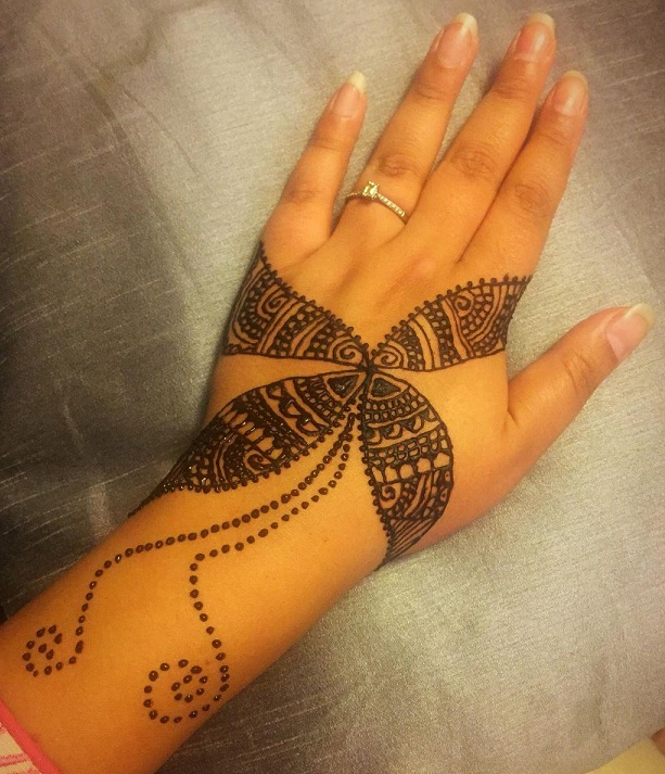 9 Gorgeous Butterfly Mehndi Designs and Ideas | I Fashion Styles