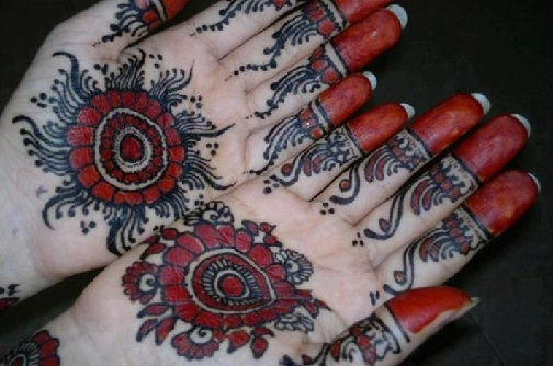 9 Latest and Popular Gol Tikka Mehndi Designs | I Fashion Styles