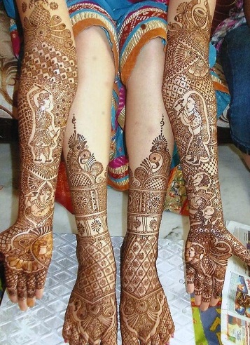 10 Latest &amp; Simple Mehndi Designs for Competition