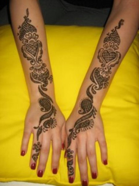 15 Outstanding Arms Mehndi Designs with Photos | I Fashion Styles
