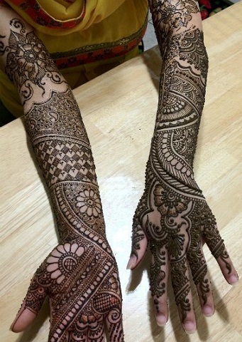 15 Outstanding Arms Mehndi Designs with Photos | I Fashion Styles