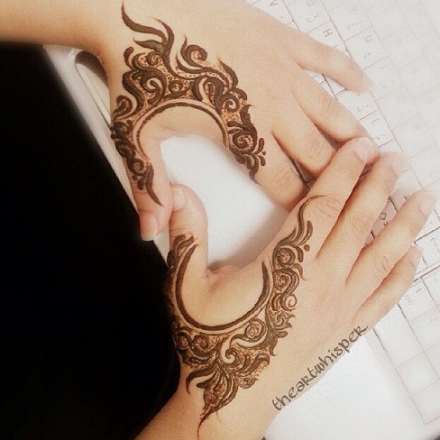 10 Latest Single Line Mehndi Designs with Pictures | I Fashion Styles