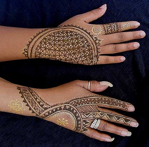 10 Latest Single Line Mehndi Designs with Pictures | I Fashion Styles