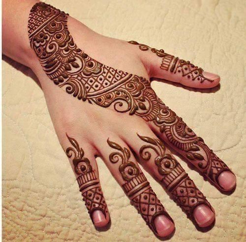 9 New and Gorgeous Bail Mehndi Designs with Pictures | I Fashion Styles