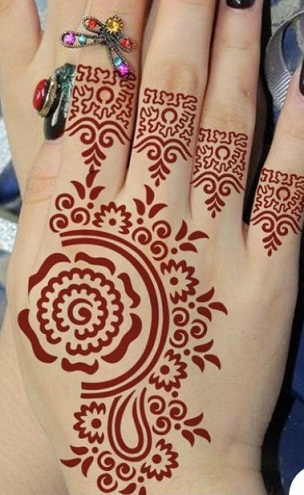 Top 10 latest Mehndi Stencils Designs | I Fashion Styles