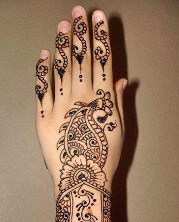 25 Cute And Easy Round Mehndi Designs With Pictures | I Fashion Styles