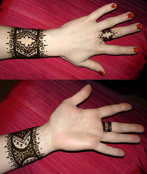 15 Eye-Catching Bangle Mehandi Designs with Images | I Fashion Styles