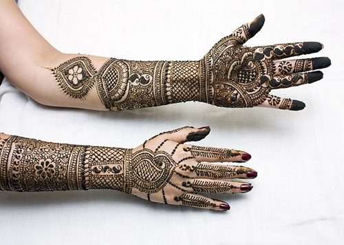 15 Eye-Catching Bangle Mehandi Designs with Images | I Fashion Styles