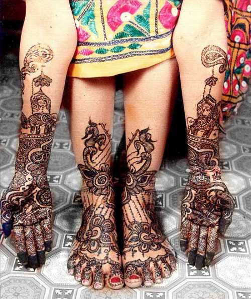 15+ Cute Gujarati Mehndi Designs With Pictures