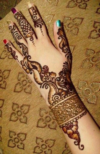 15+ Cute Gujarati Mehndi Designs With Pictures