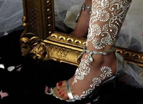 9 Best White Henna Designs with Images | I Fashion Styles
