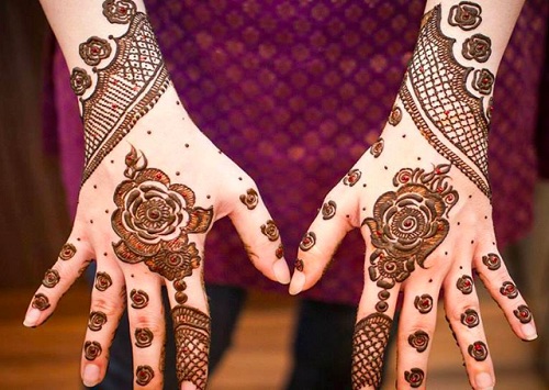 9 Beautiful and Trendy Stone Studded Mehndi Designs | I Fashion Styles